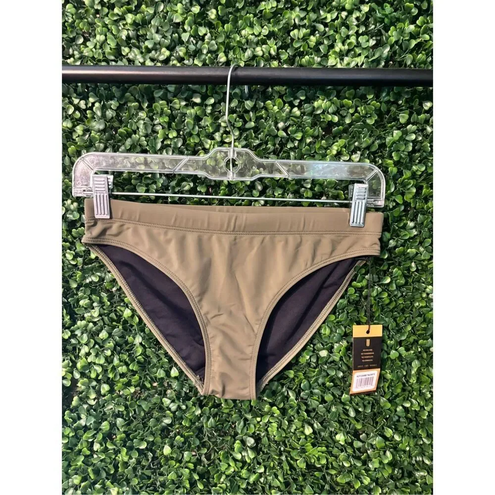 NoBull Swim Bottoms Sz Small Olive Green NWT